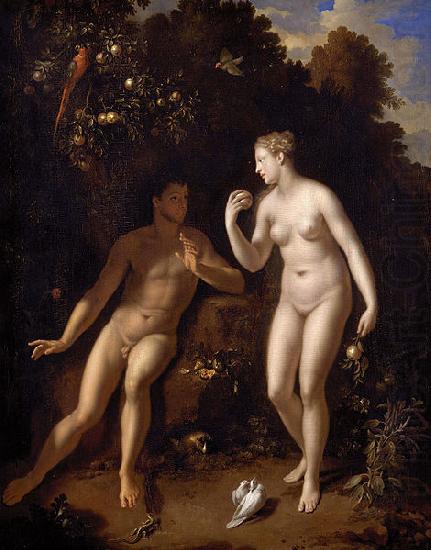 Adriaen van der werff Adam and Eve. china oil painting image